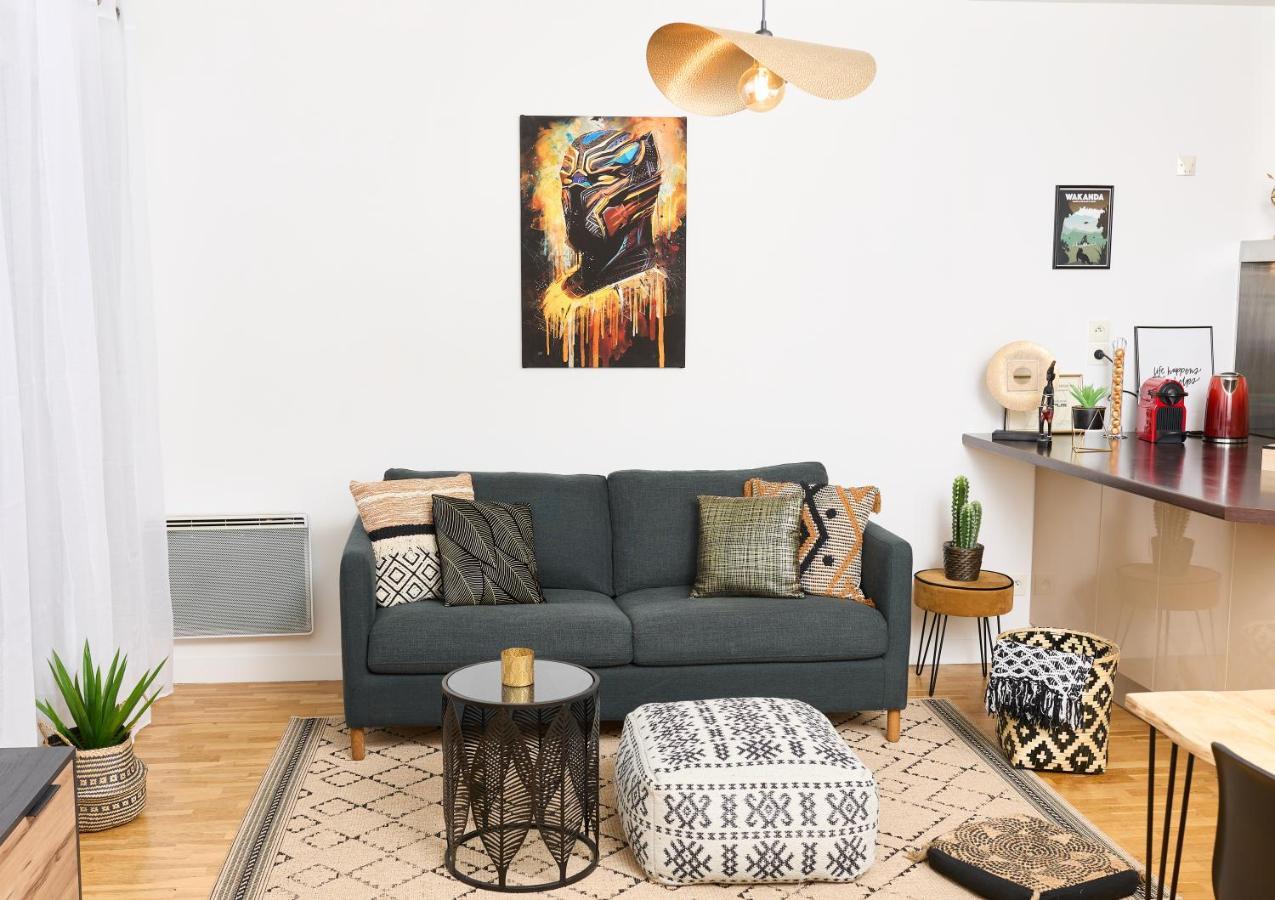 Appartement Wakandais-Proche Disney, Parking & Wifi Montévrain Zewnętrze zdjęcie